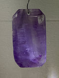 Faceted Dream Amethyst Pendant