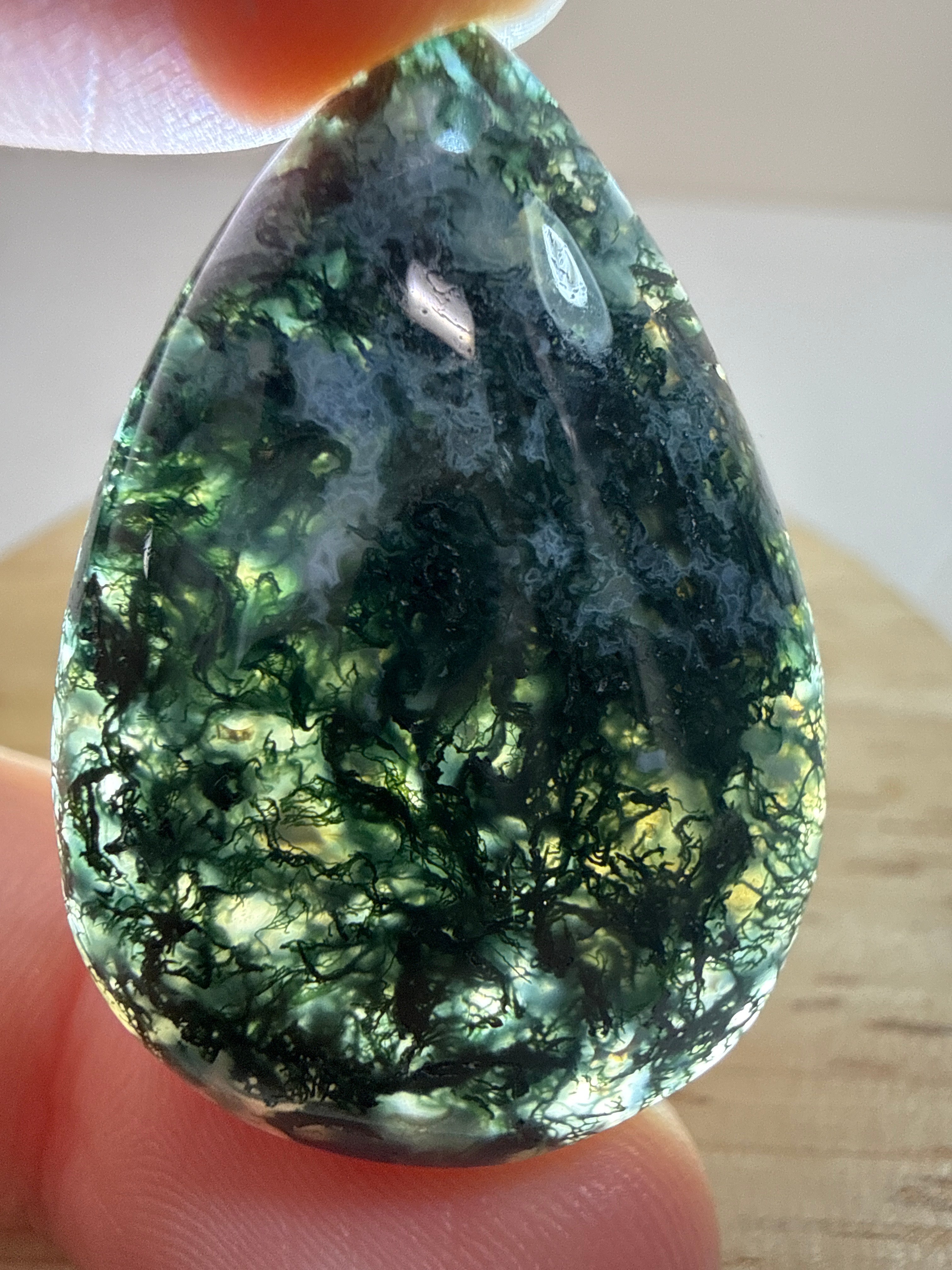 Moss Agate Pendant