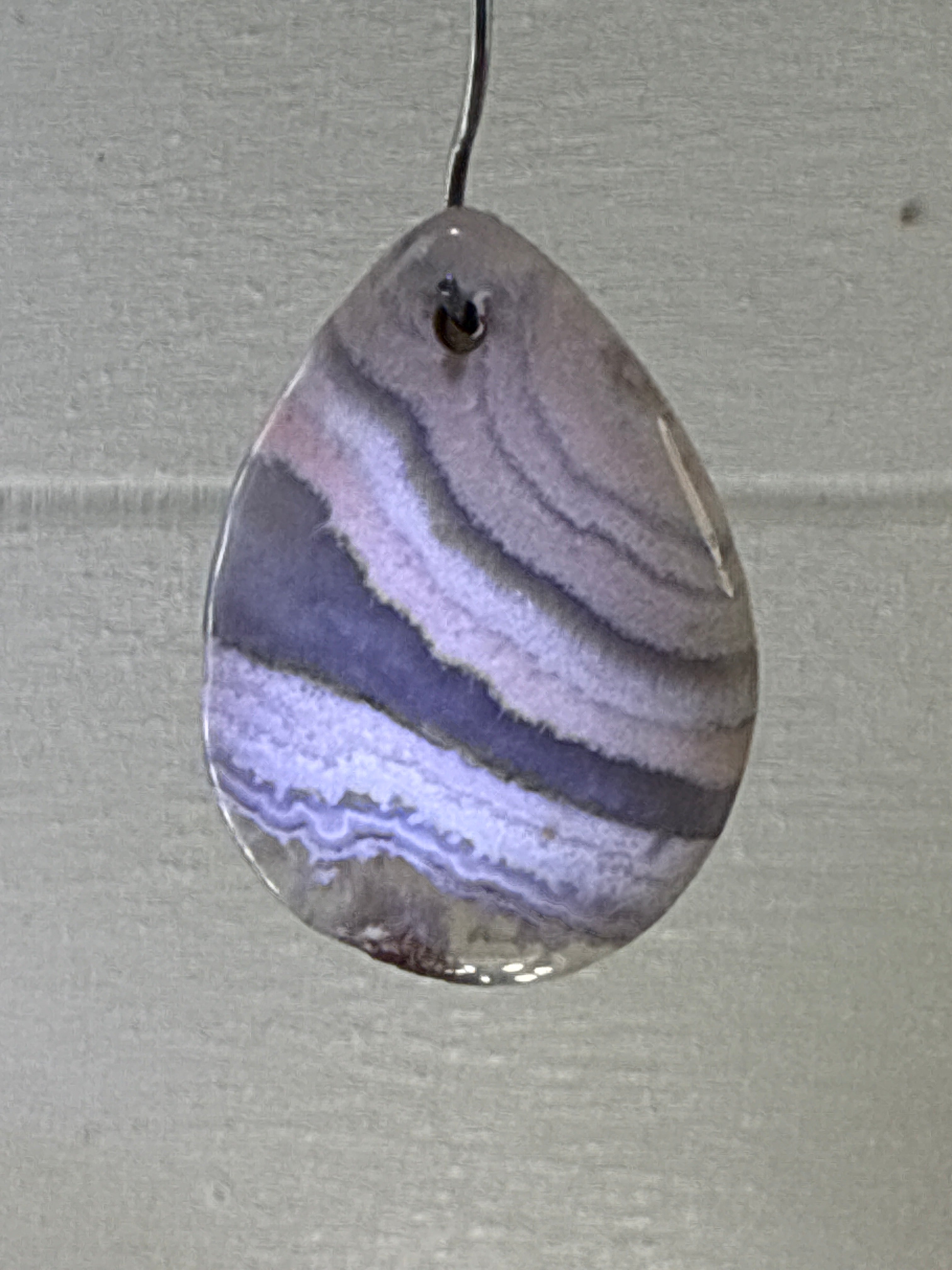Mexican Lace Agate Pendant