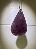 Purple Mica Pendant