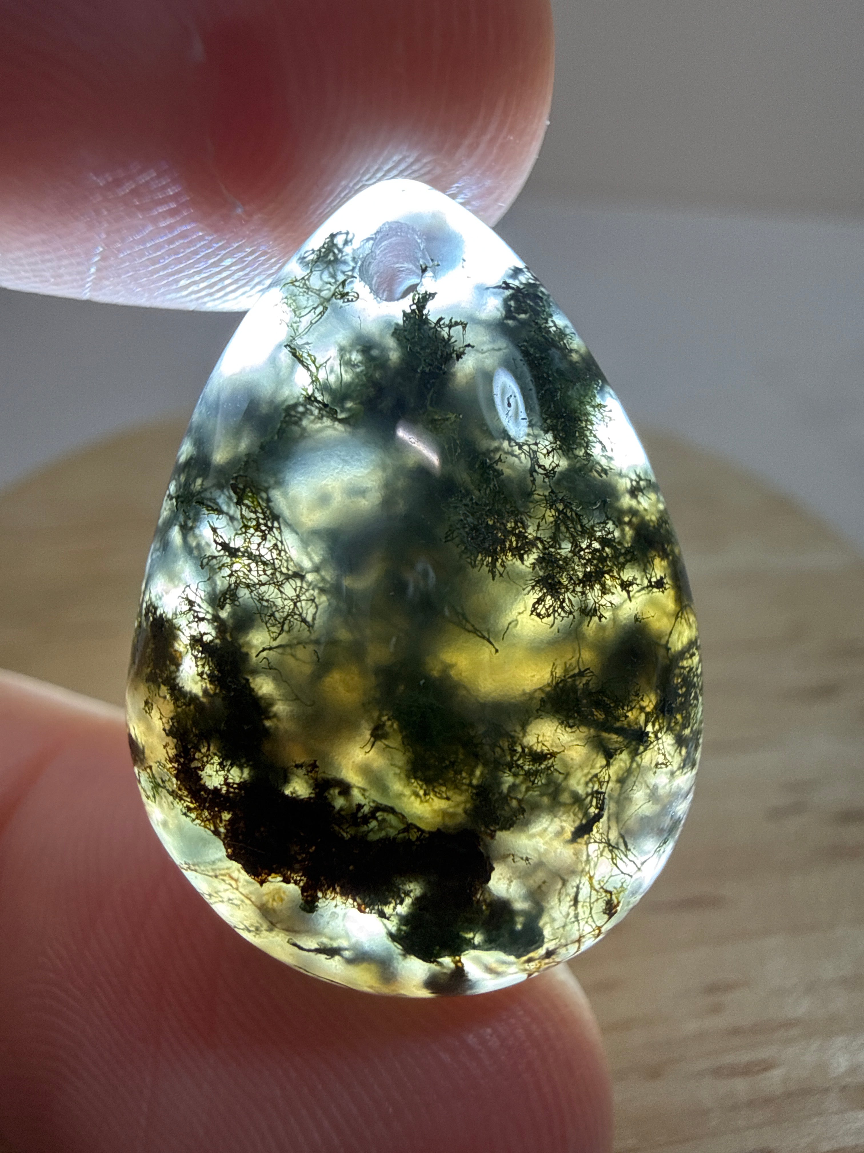 Moss Agate Pendant
