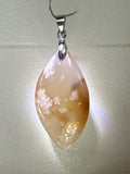 Flower Agate Pendant