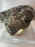 Amethyst Geode with Heavy Inclusions
