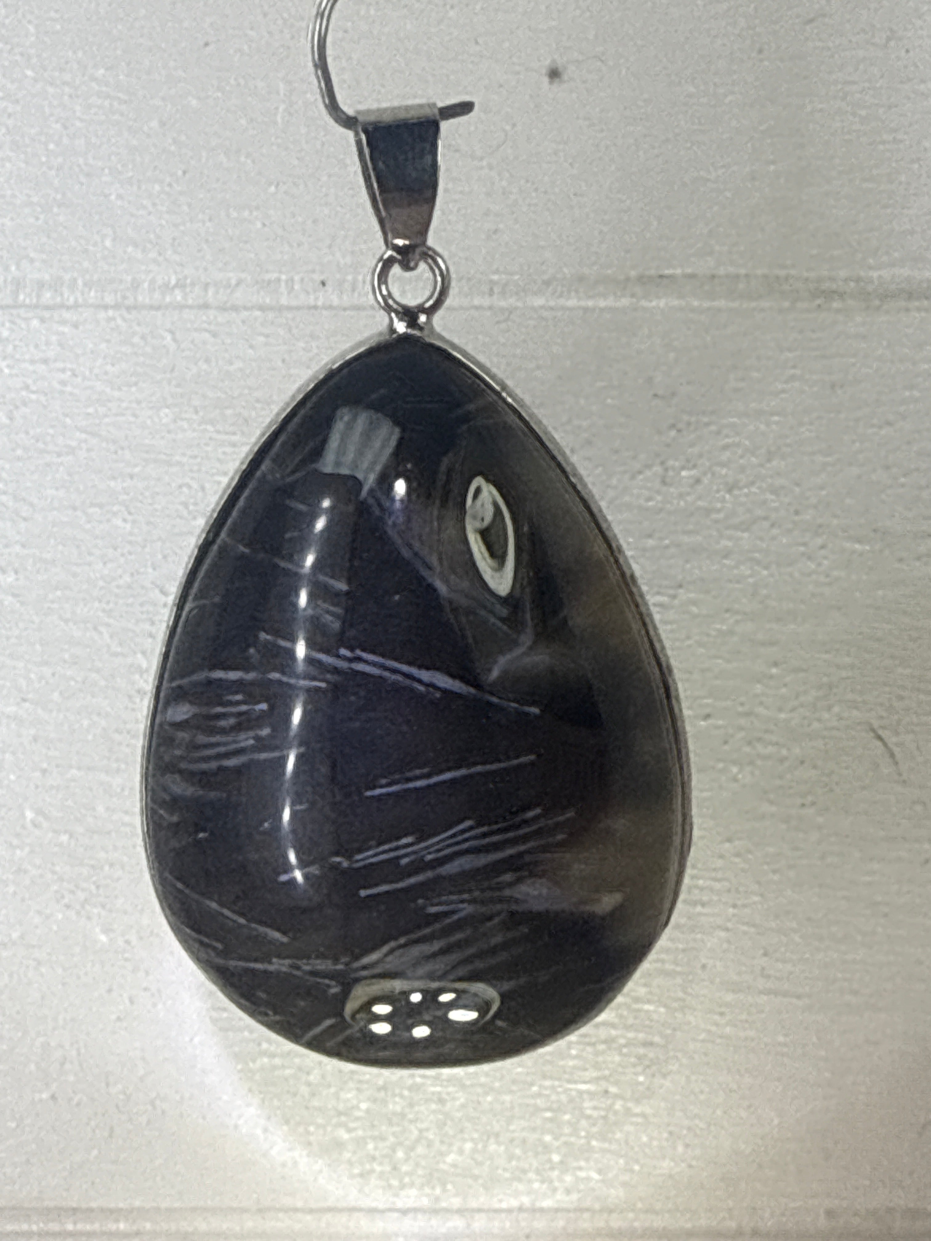 Feather Agate Pendant