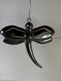 Hematite Dragonfly Pendant