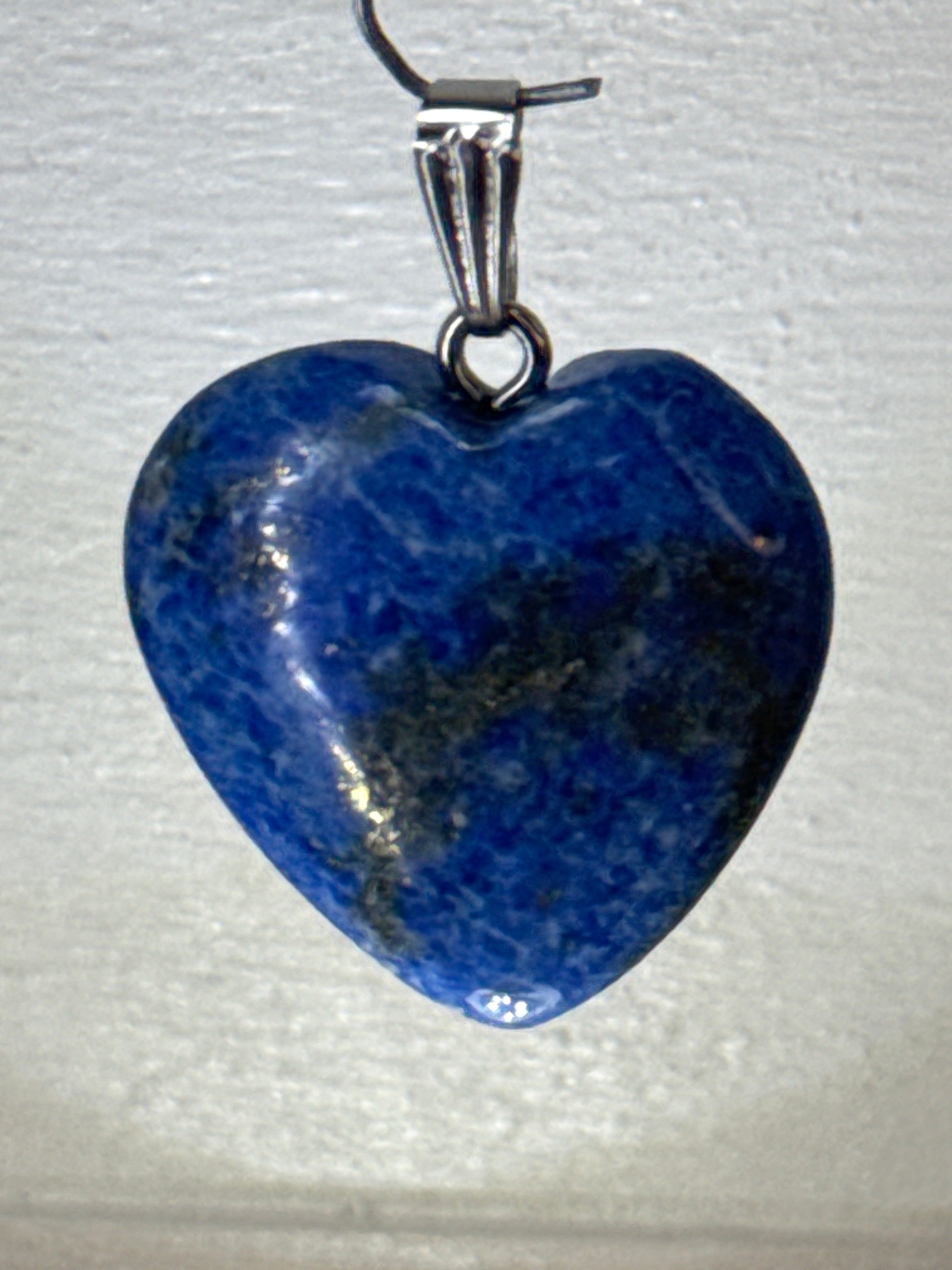 Lapis Lazuli Heart Pendant