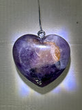 Amethyst Heart Pendant