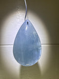 Aquamarine Teardrop Pendant