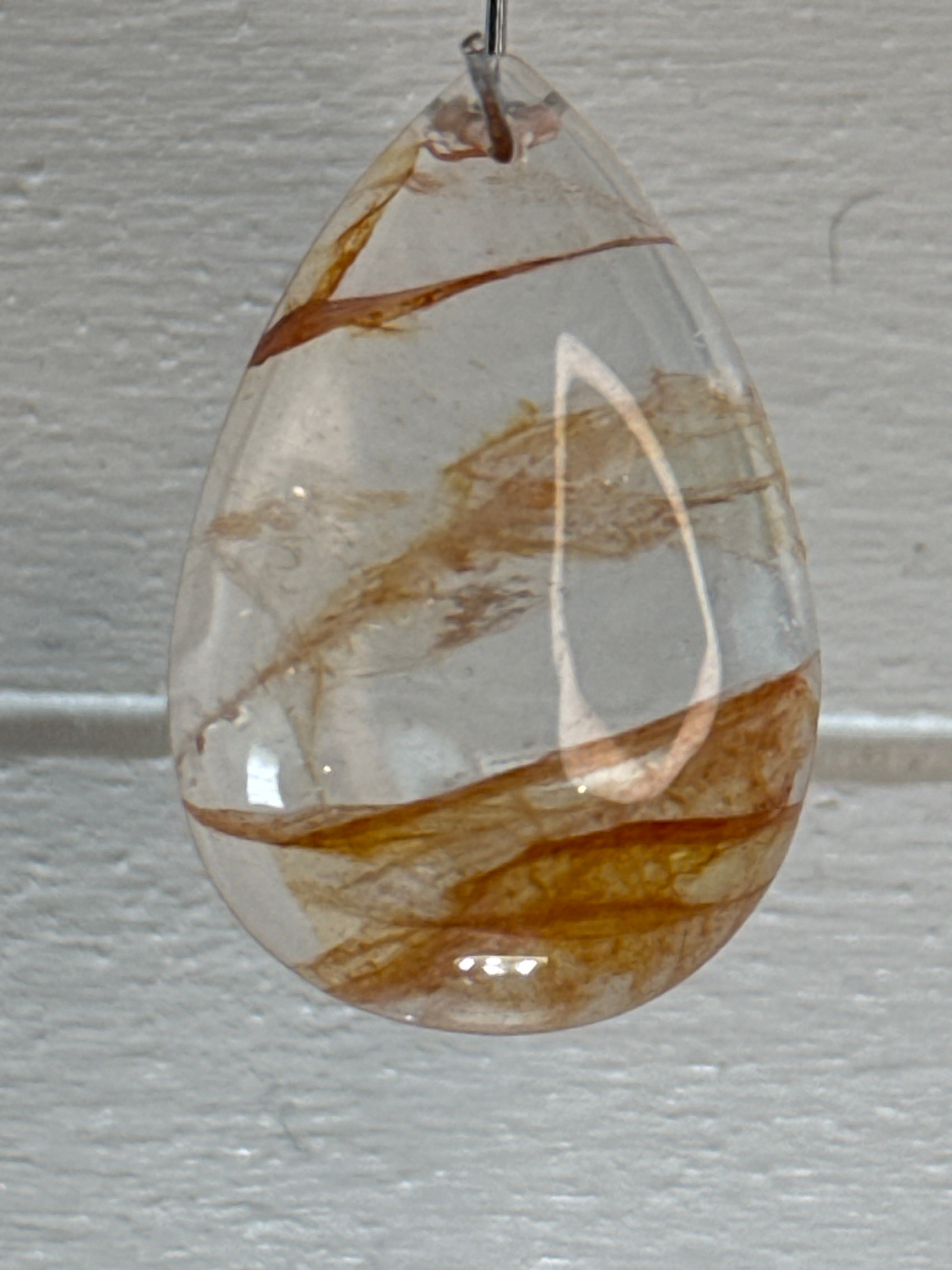 Fire Quartz Pendant