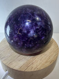 Lepidolite and Purple Mica Sphere