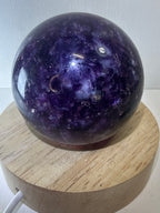 Lepidolite and Purple Mica Sphere