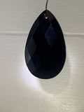 Faceted Black Obsidian Pendant