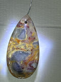 Crazy Lace Agate Pendant