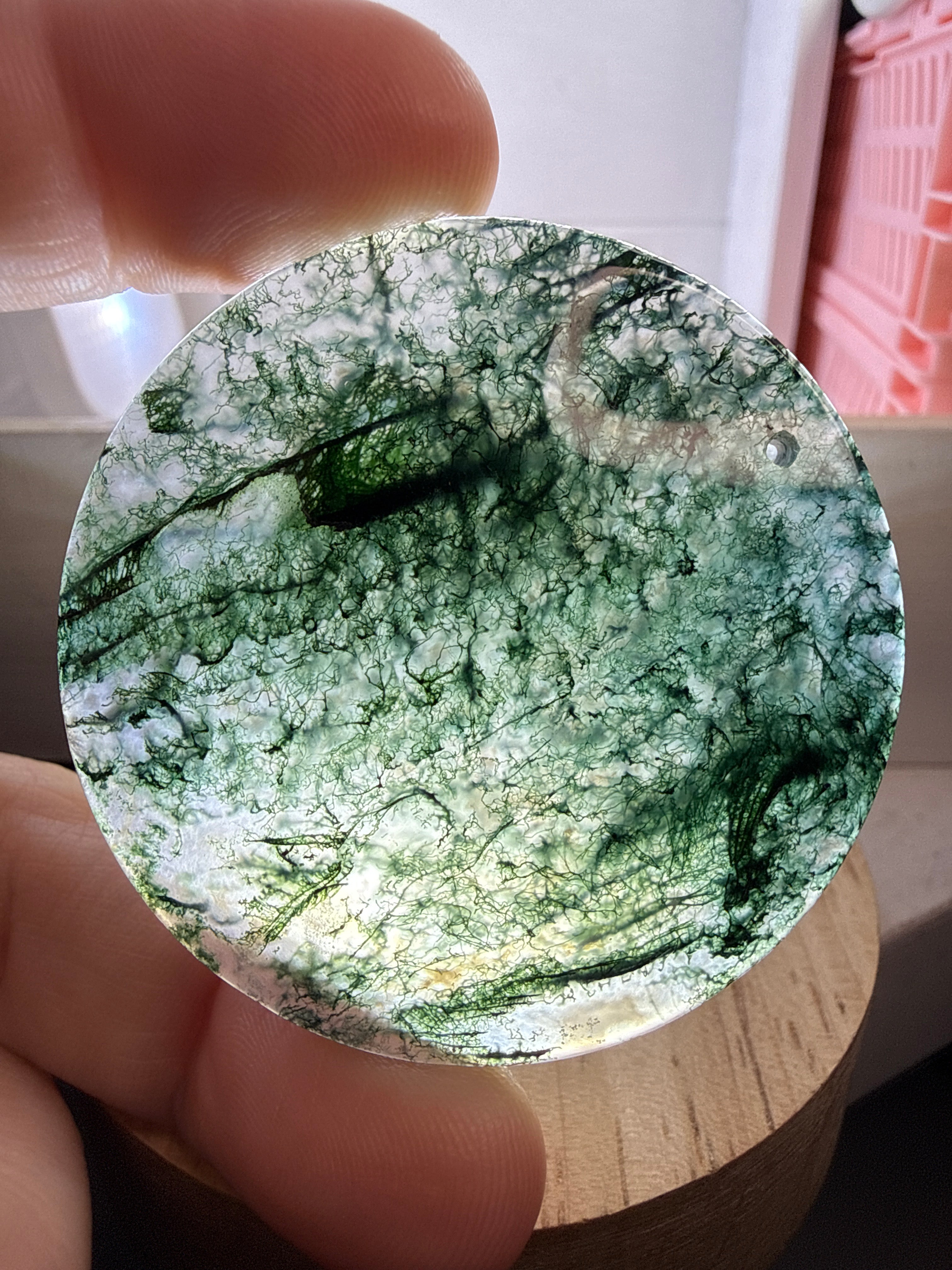 Moss Agate Pendant