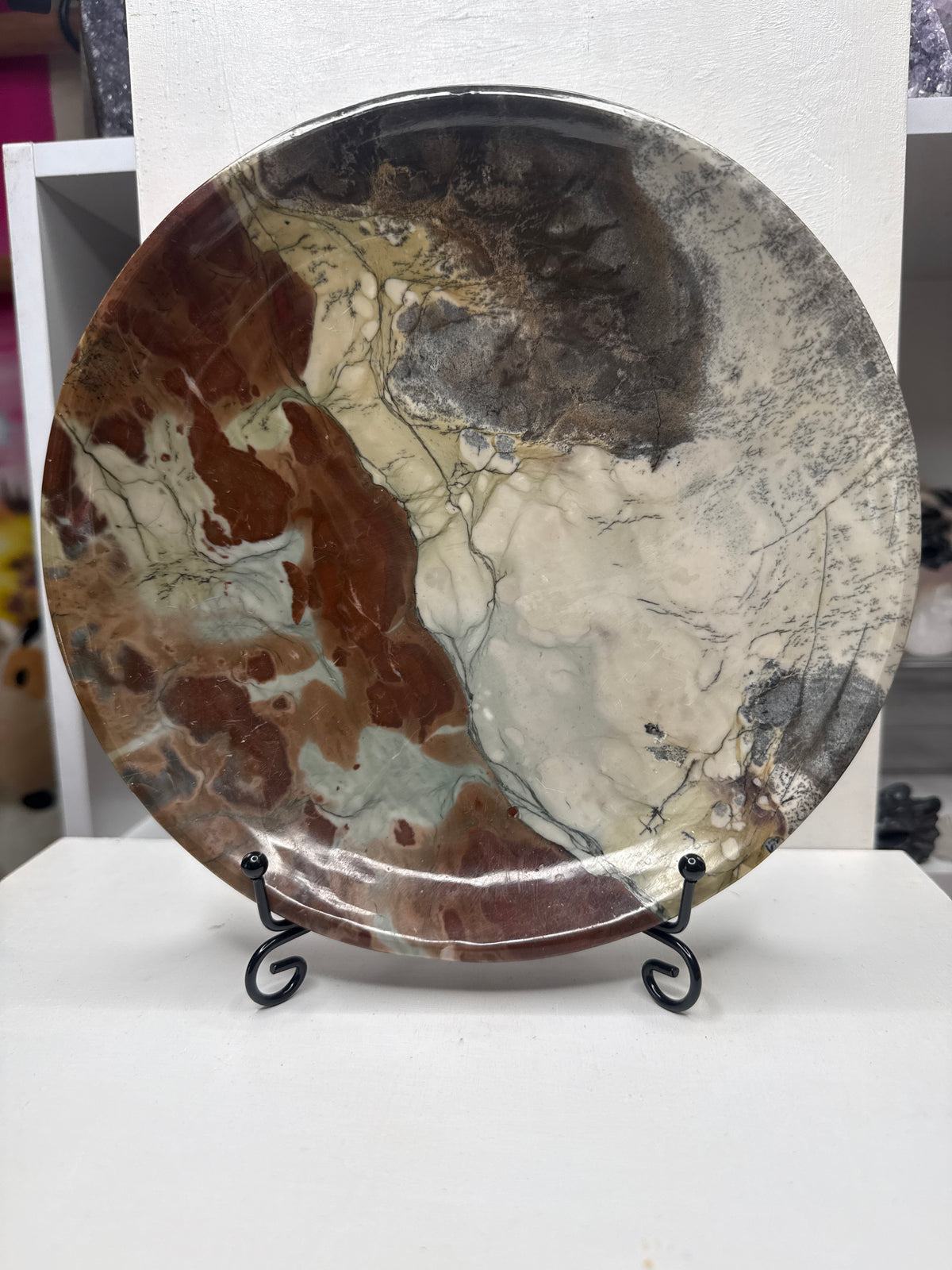 Picture Jasper Plate