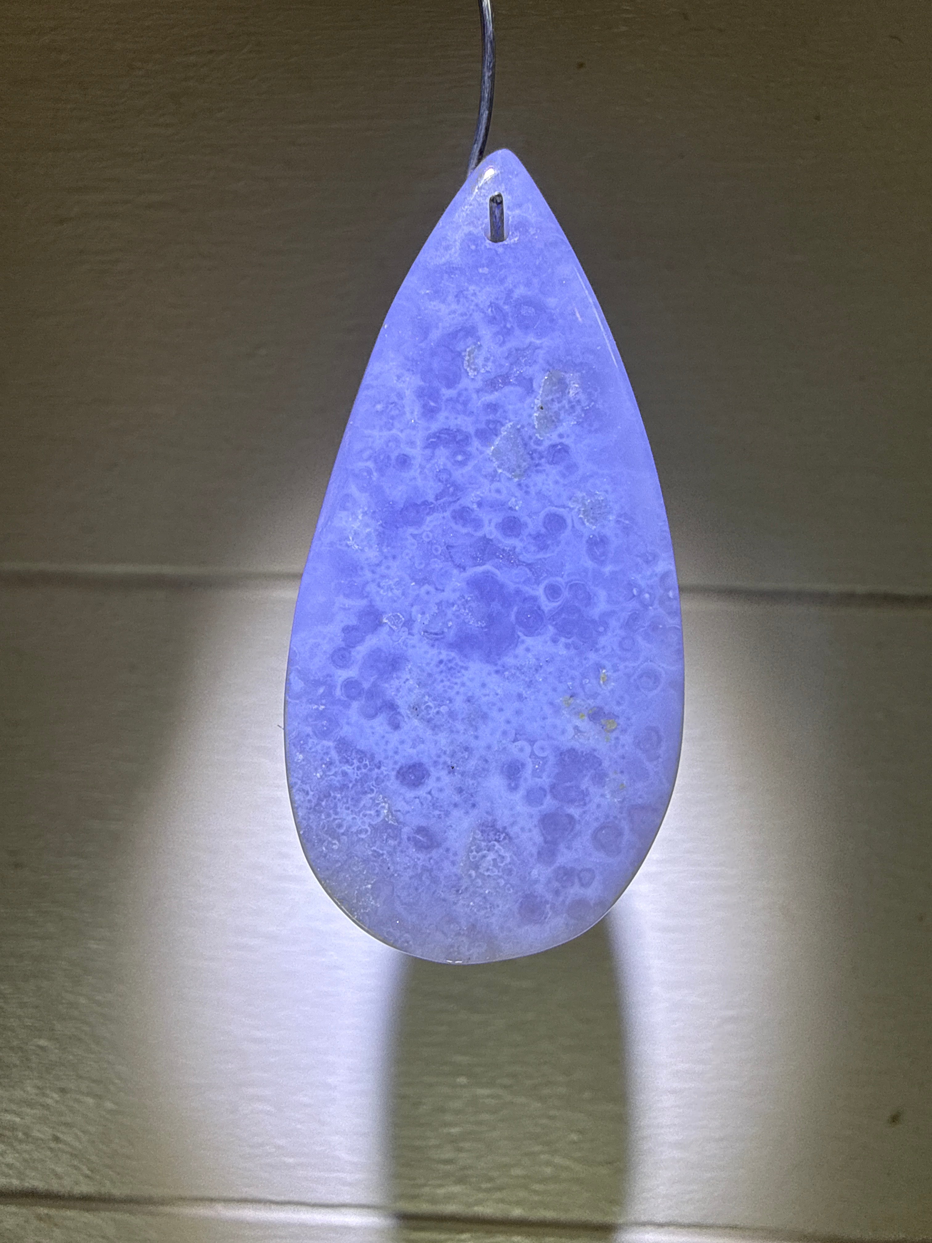 Blue Lace Agate Pendant