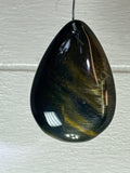 Blue and Gold Tigers Eye Pendant