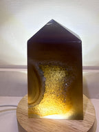 Druzy Agate Tower