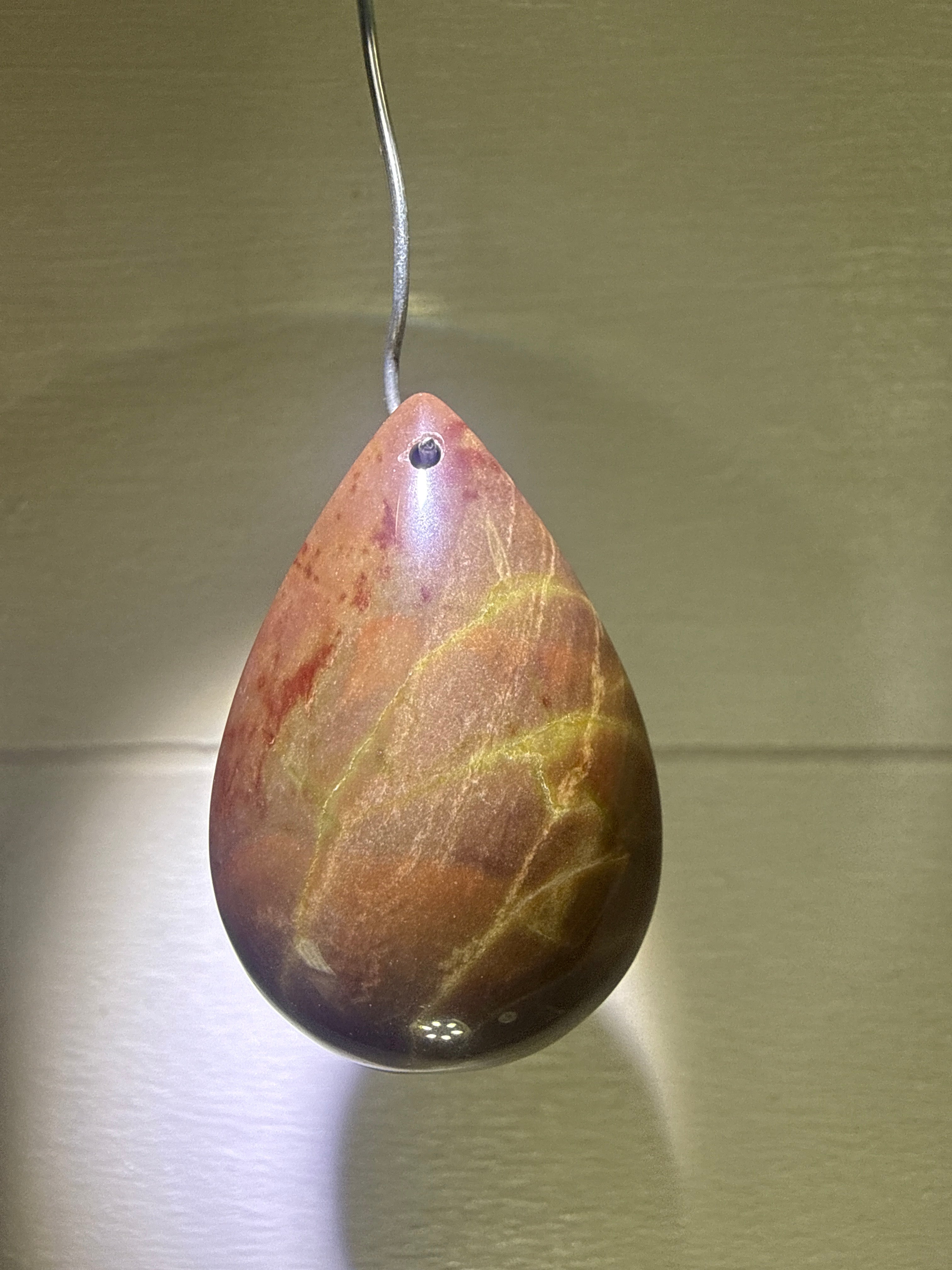 Red Agate Pendant