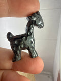 Hematite Giraffe Pendant