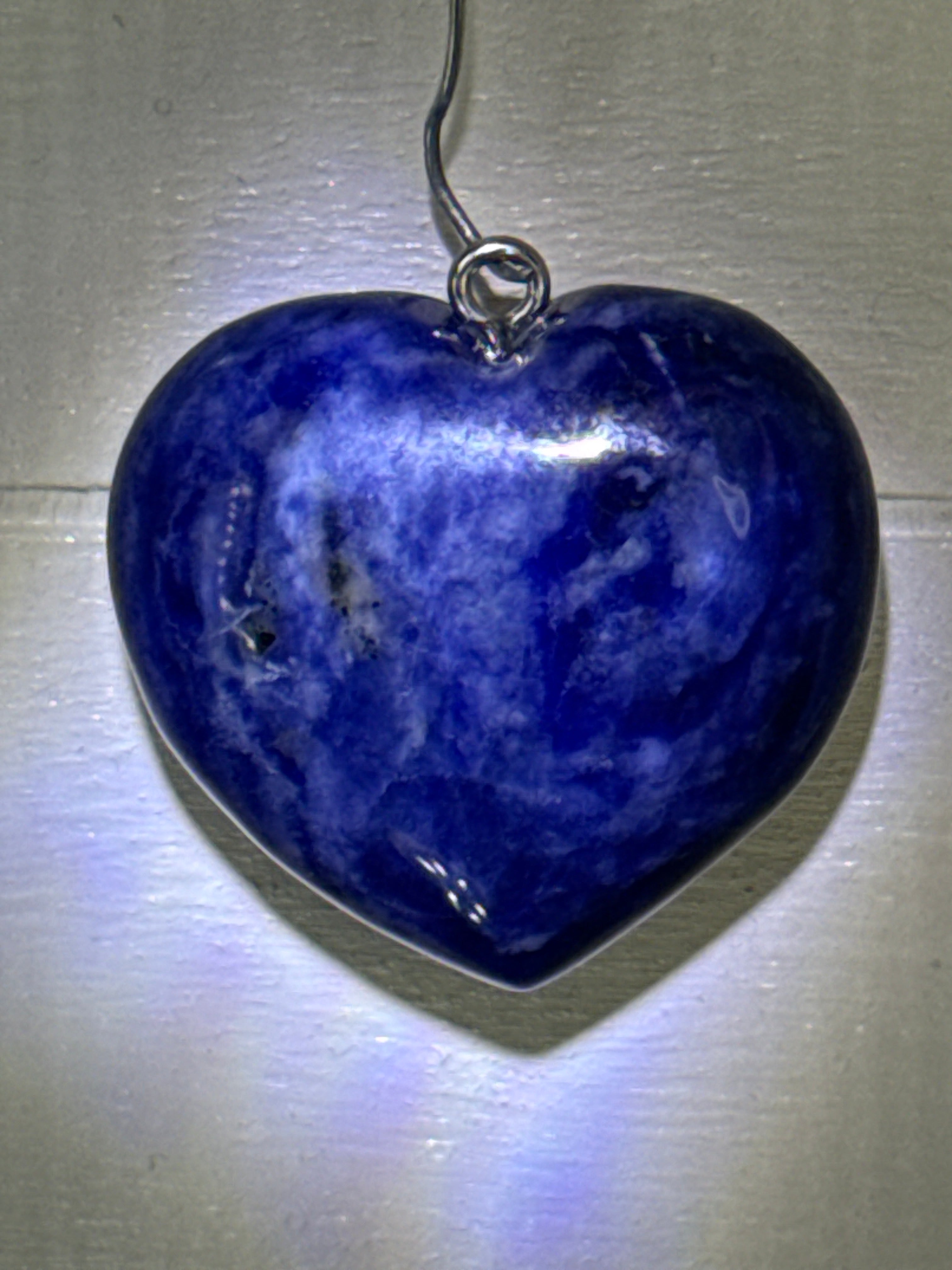 Sodalite Heart Pendant