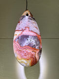 Mexican Lace Agate Pendant