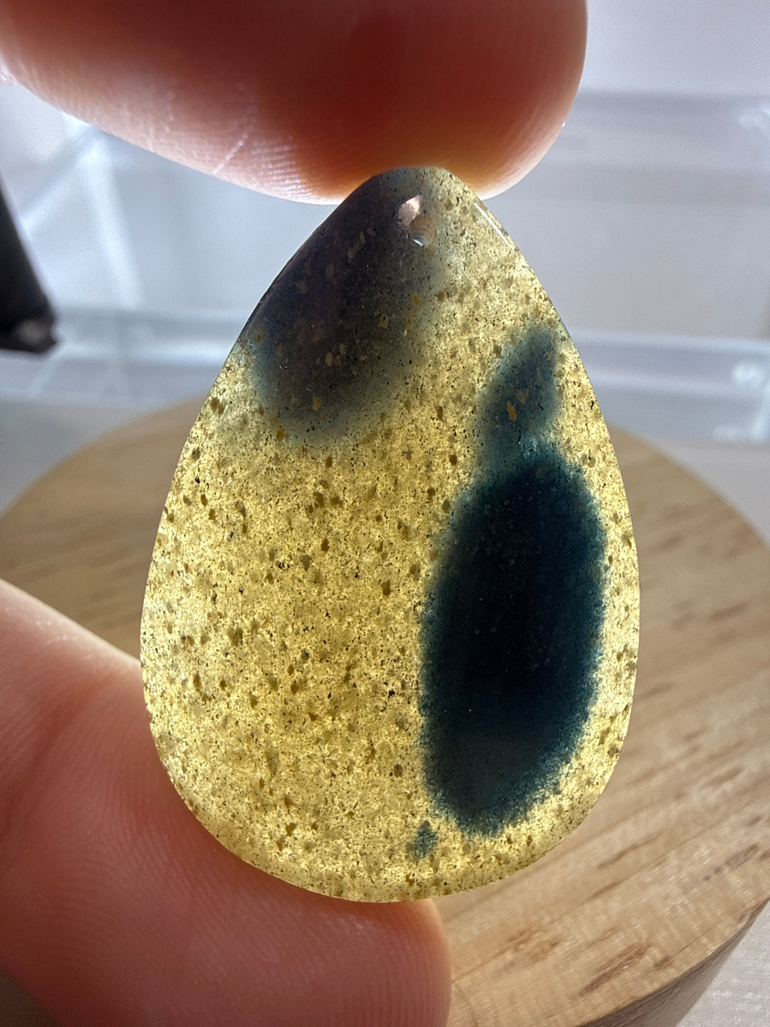Blue Appetite in Clevelandite Pendant