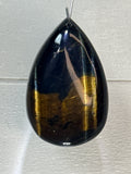 Blue and Gold Tigers Eye Pendant