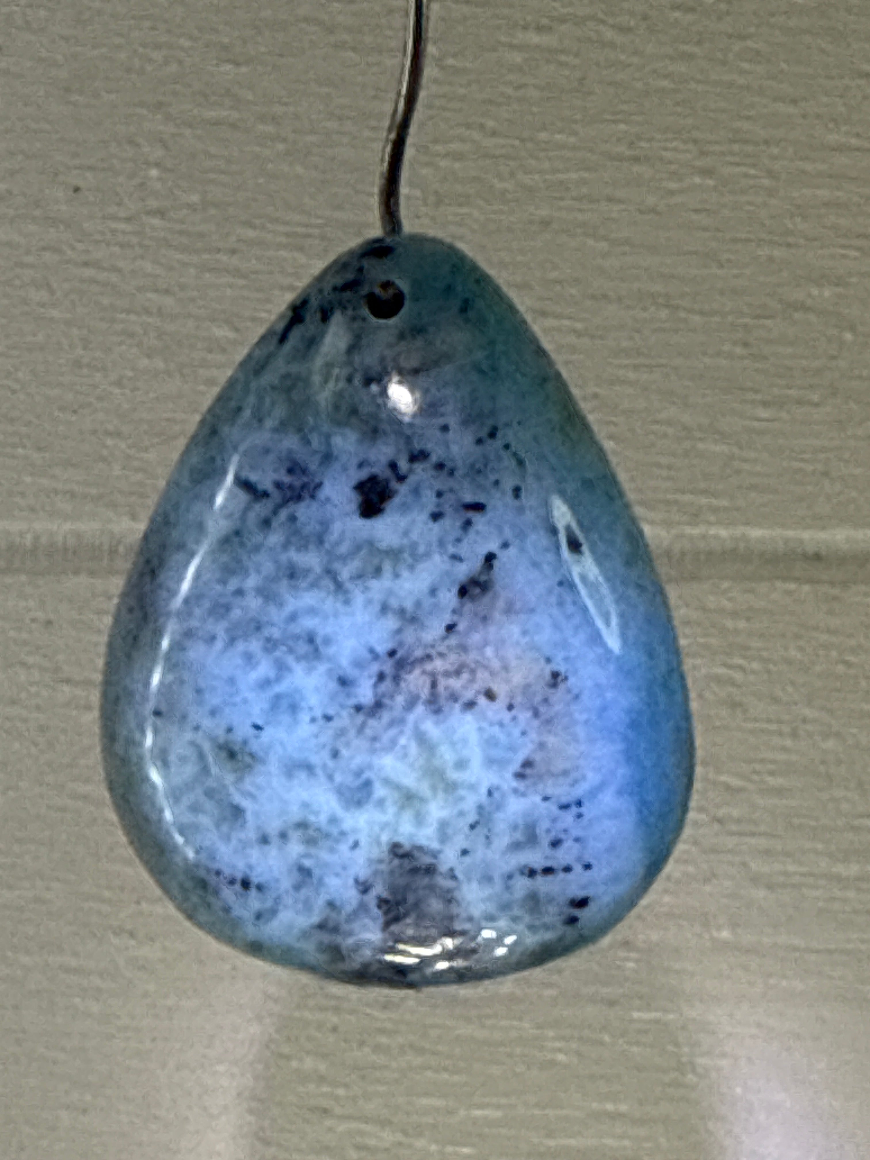Chinese Larimar Pendant