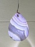 Mexican Lace Agate Pendant