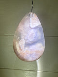 Flower Agate Pendant