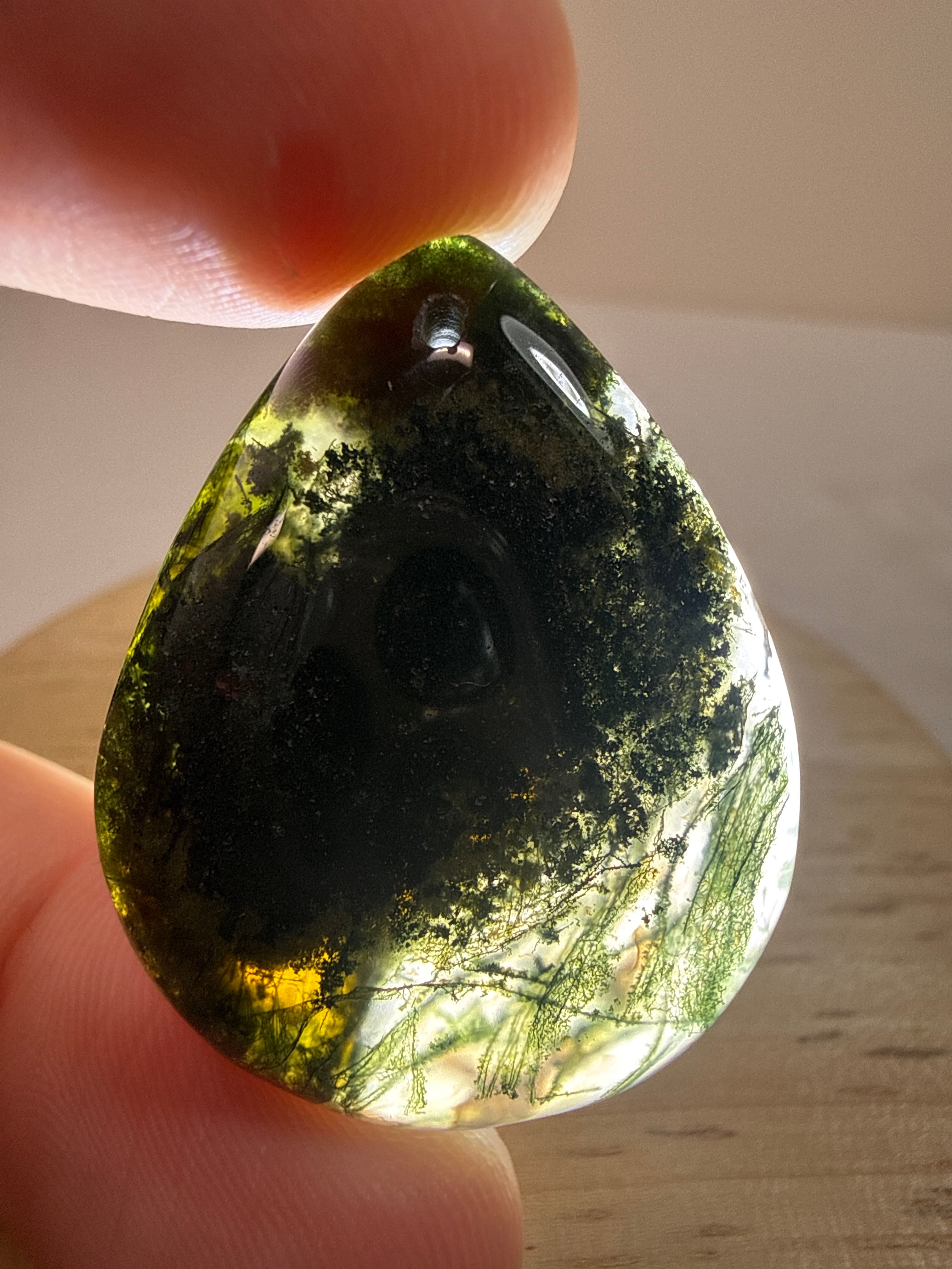 Moss Agate Pendant