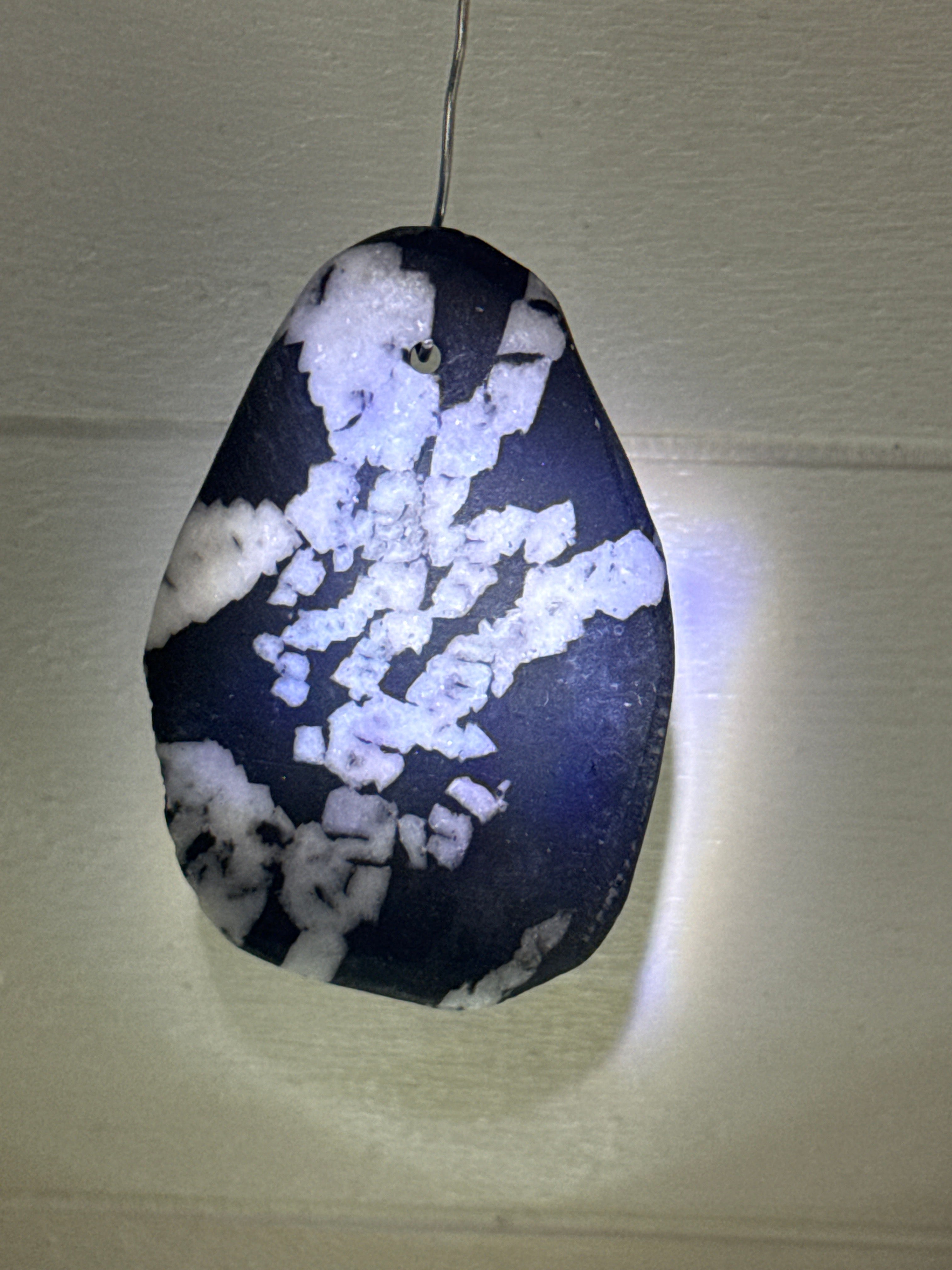 Chrysanthemum Stone Pendant