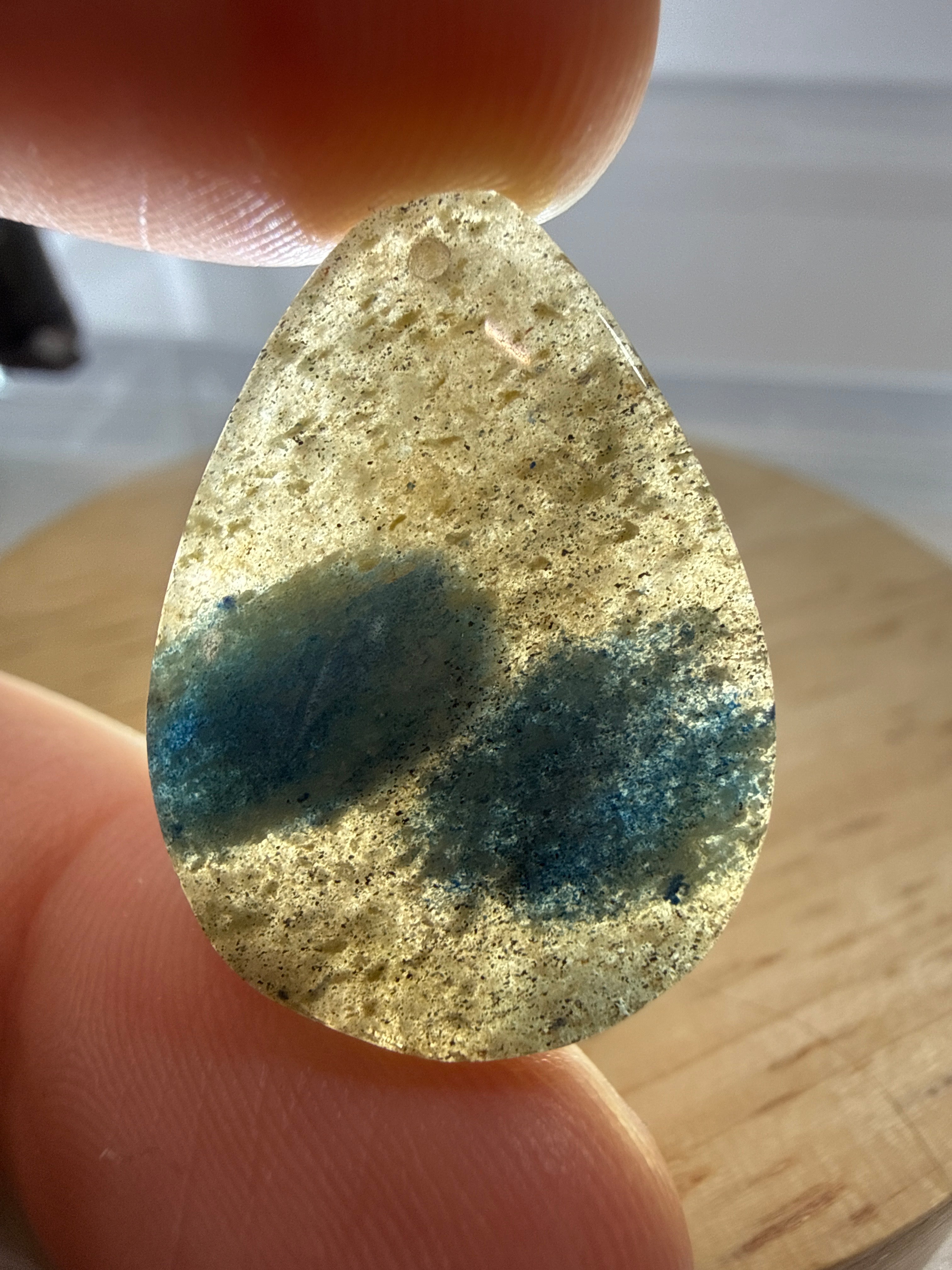 Blue Appetite in Clevelandite Pendant