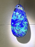 Azurite and Chrysocolla Pendant