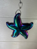Aura Hematite Starfish Pendant