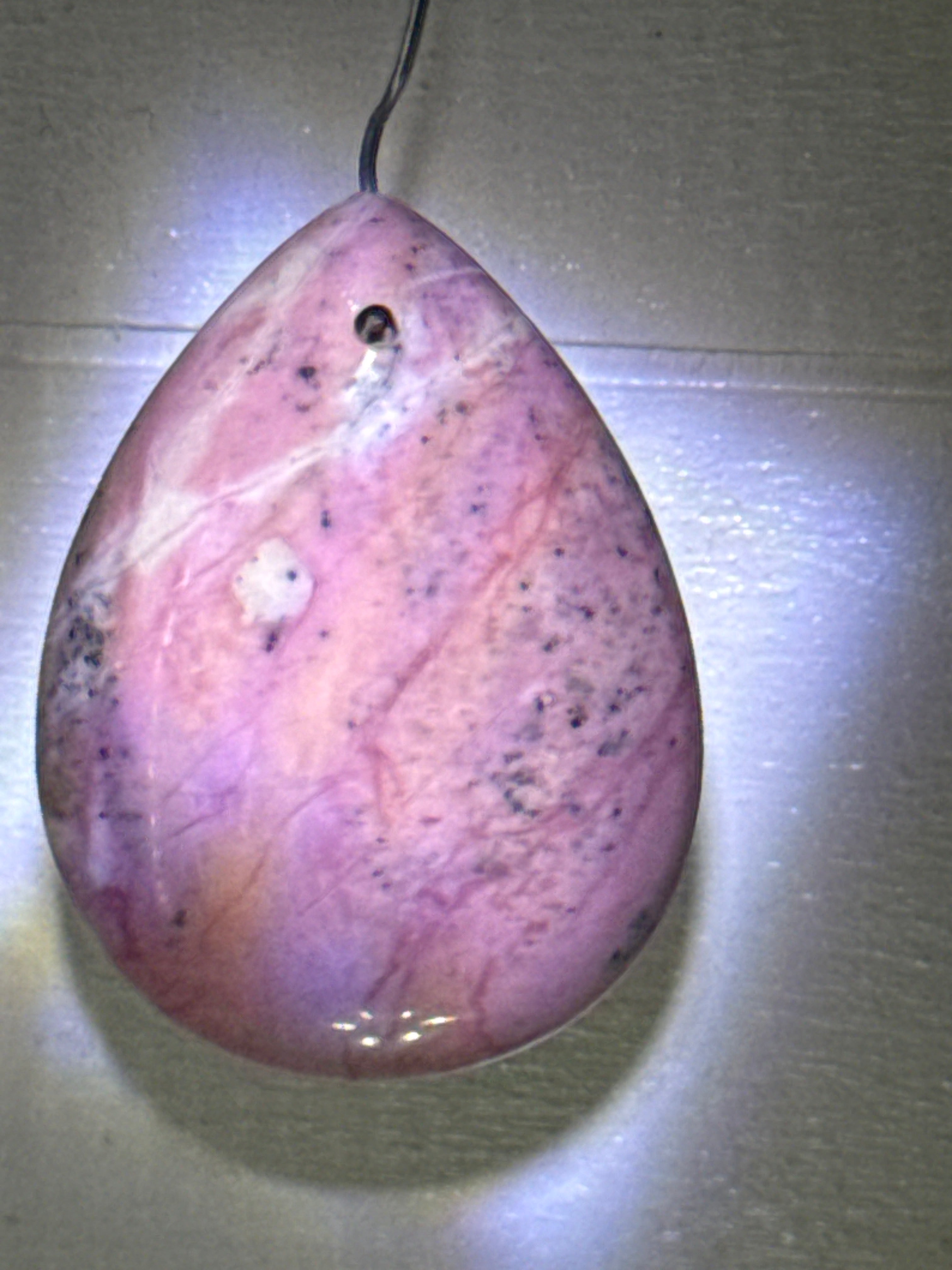 Peruvian Rhodonite Pendant