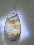 Crazy Lace Agate Pendant