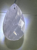 Faceted Rose Quartz Pendant
