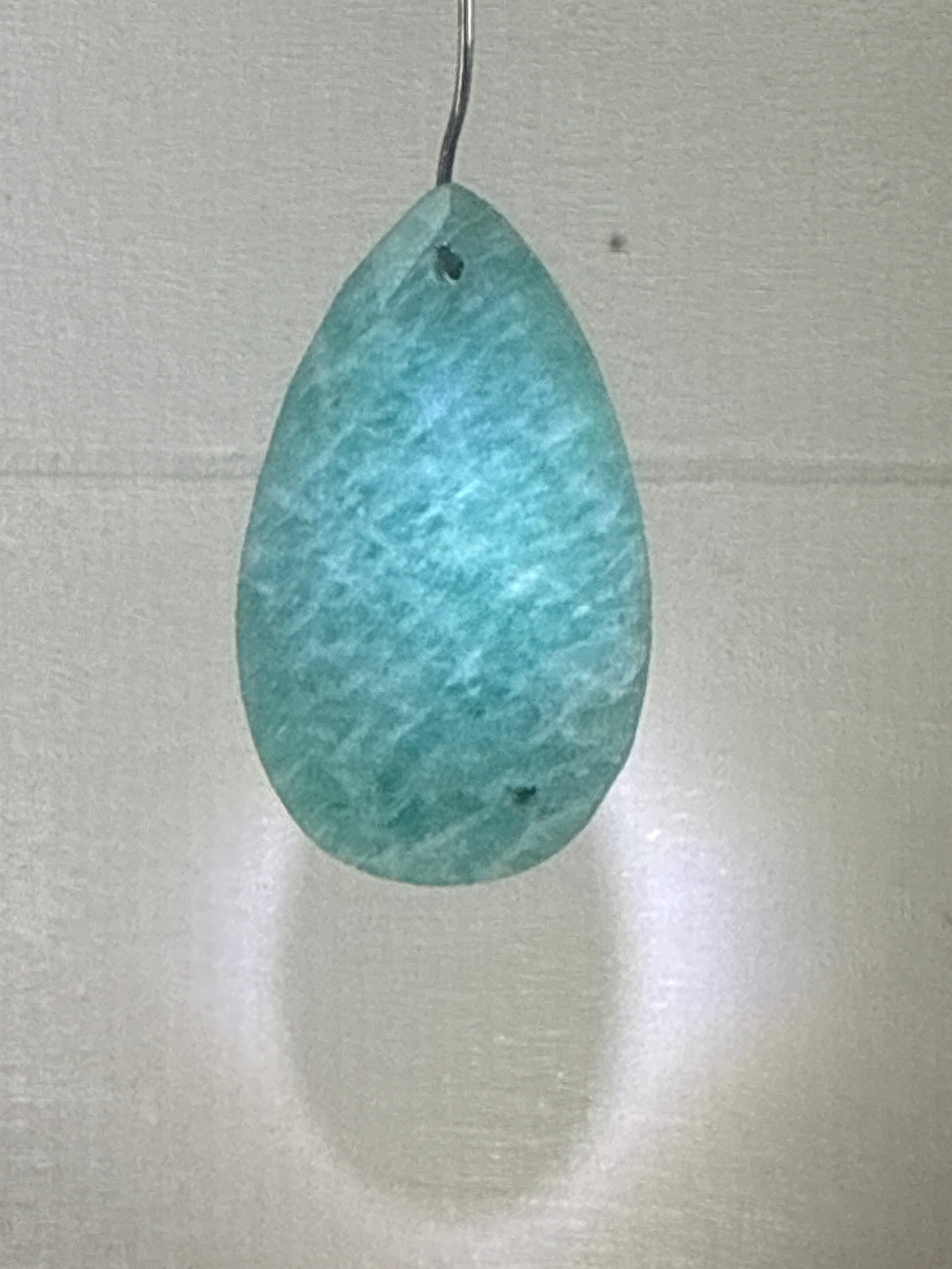 Faceted Amazonite Pendant