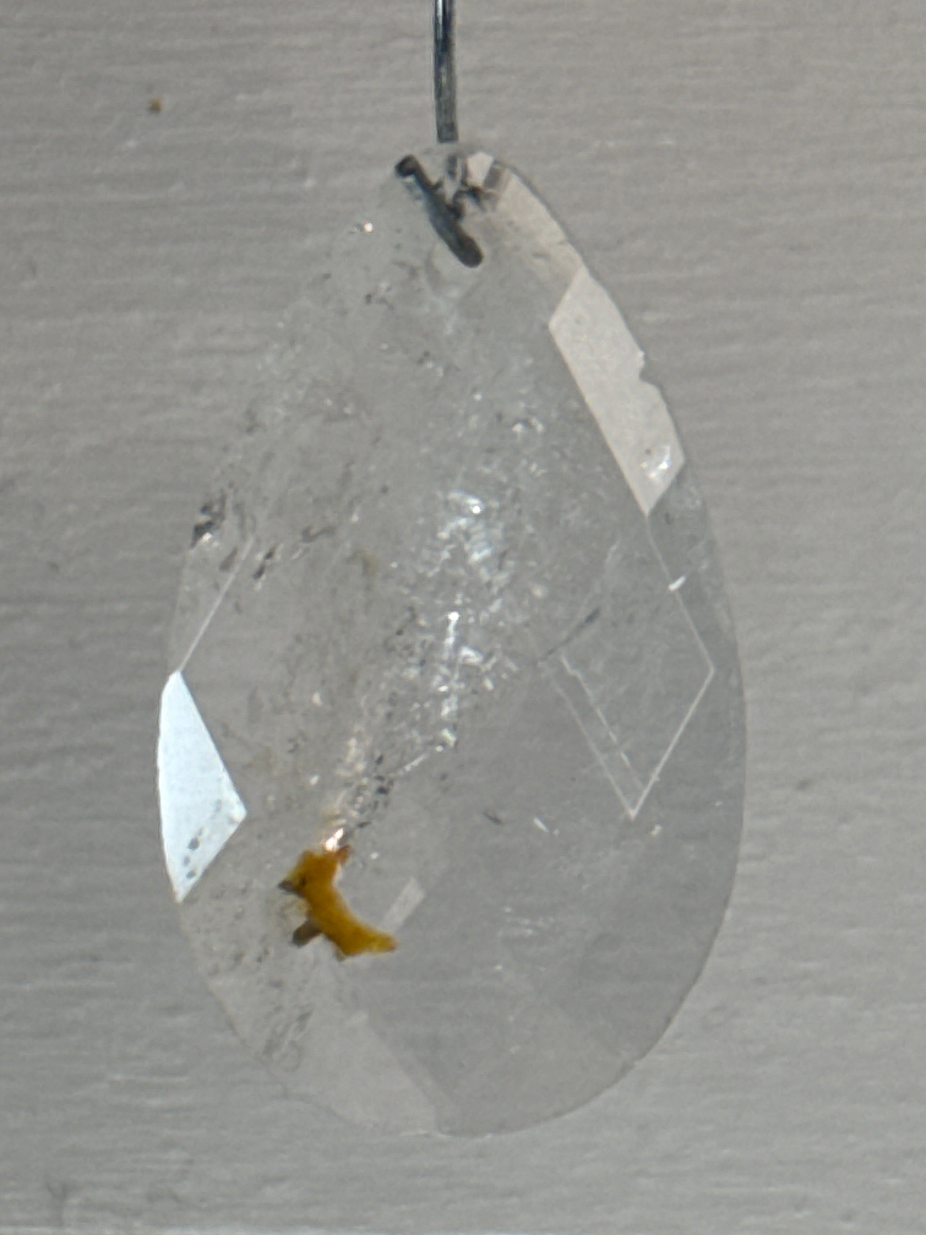 Faceted Golden Healer Pendant