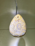 Fossil Coral Pendant