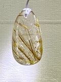 Gold Rutile Pendant