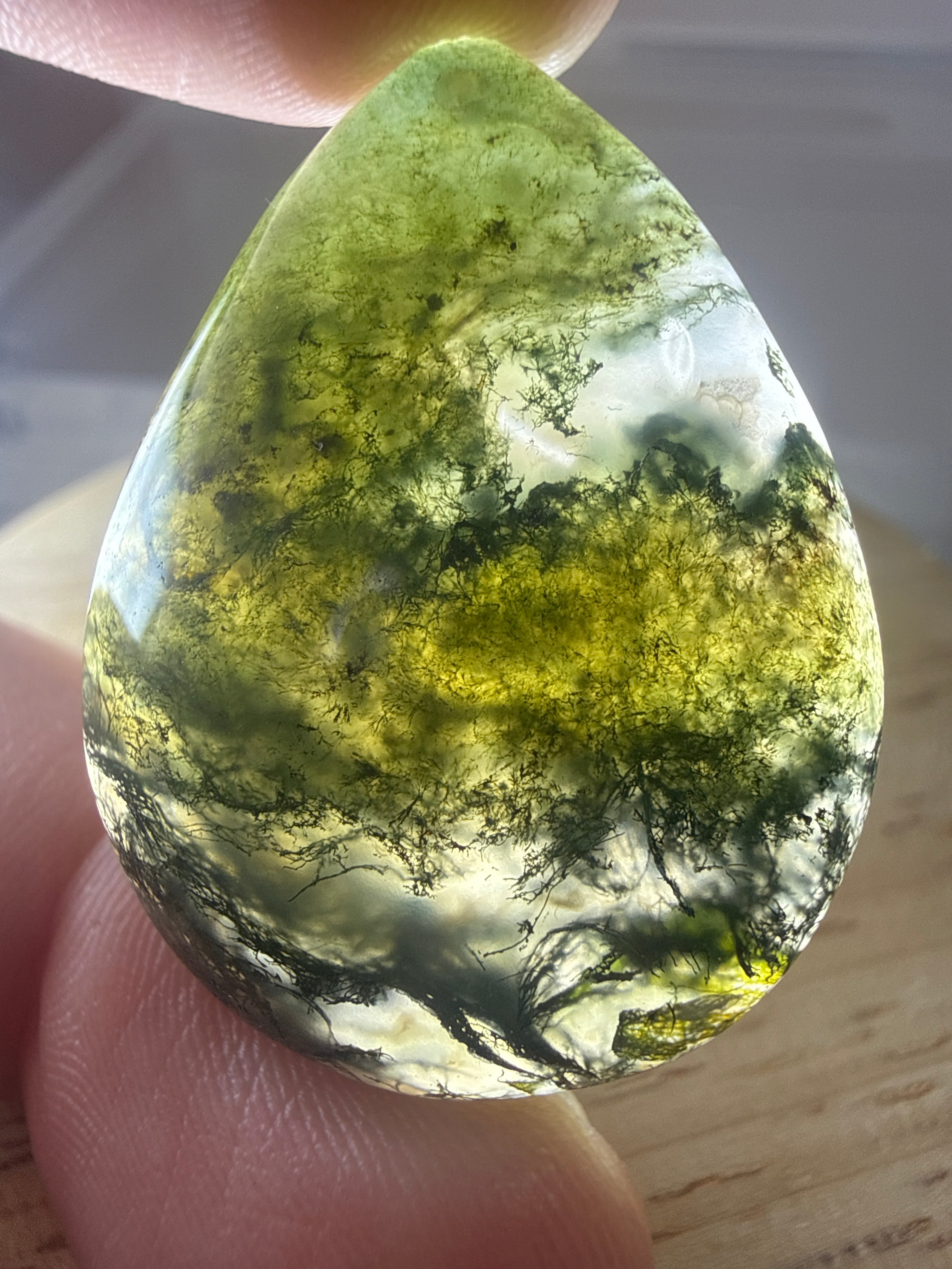 Moss Agate Pendant