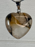 Golden Healer Heart Pendant