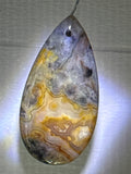 Crazy Lace Agate Pendant