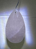 Faceted Rose Quartz Pendant