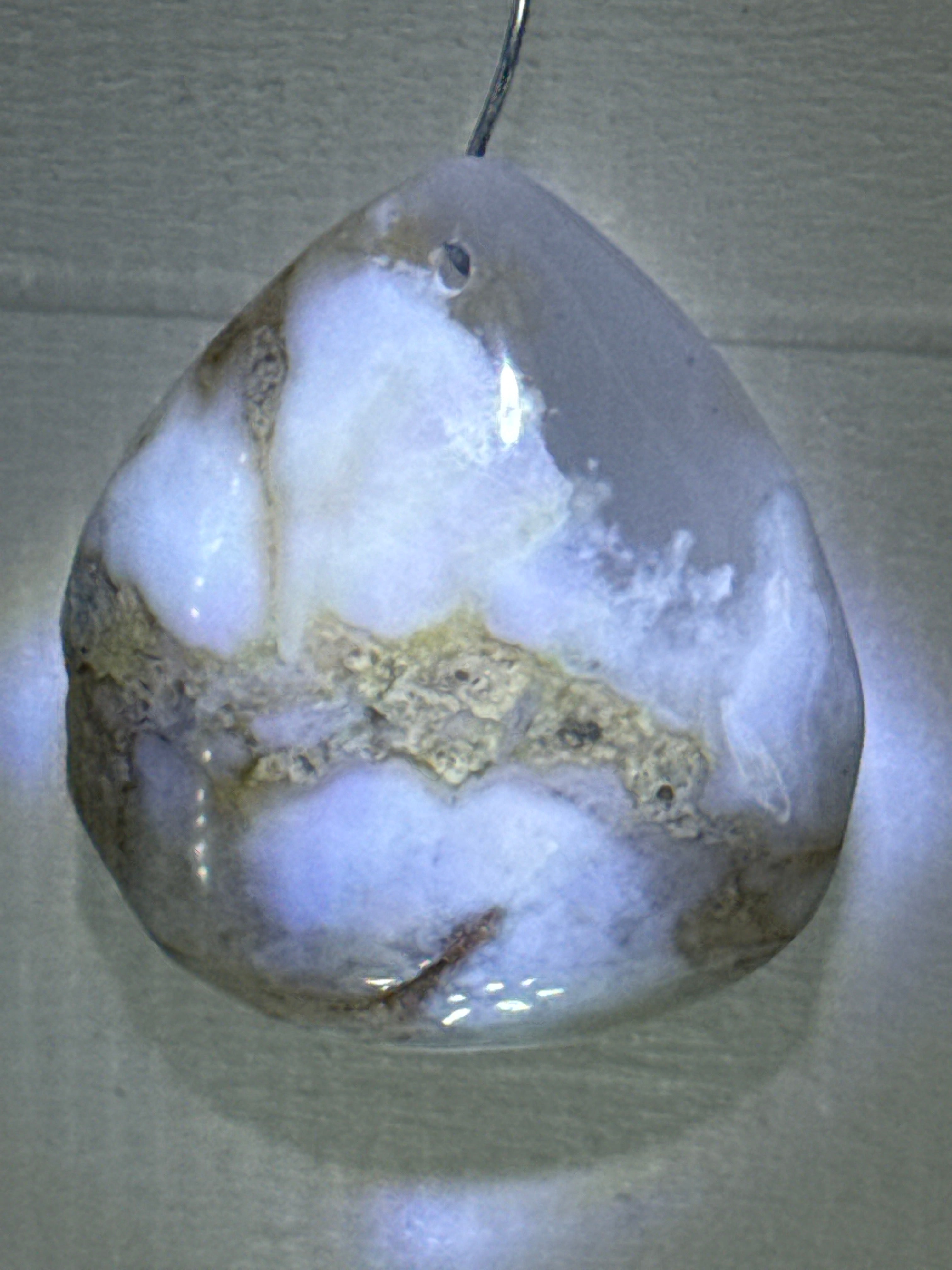 Snowflake Agate Pendant