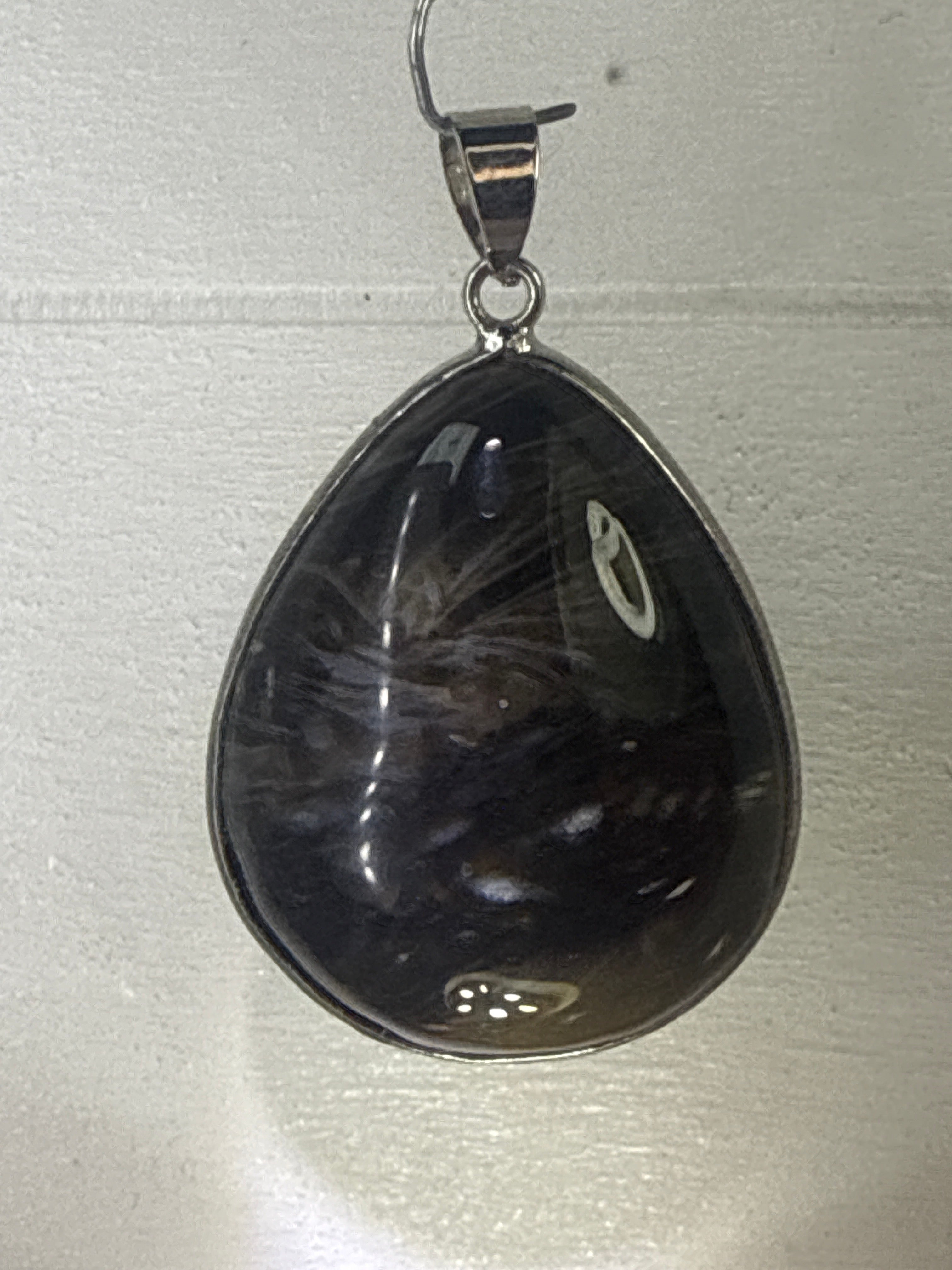 Feather Agate Pendant