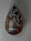 Mexican Lace Agate Pendant